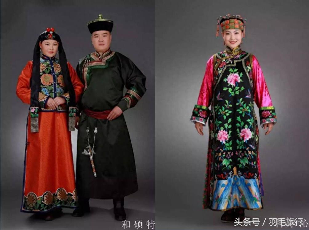 蒙古族28个部落的传统服饰