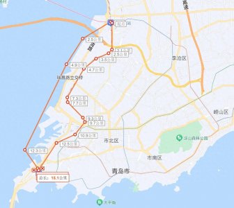 ​青岛站至青岛北站之间及青岛站至黄岛的海底隧道设想