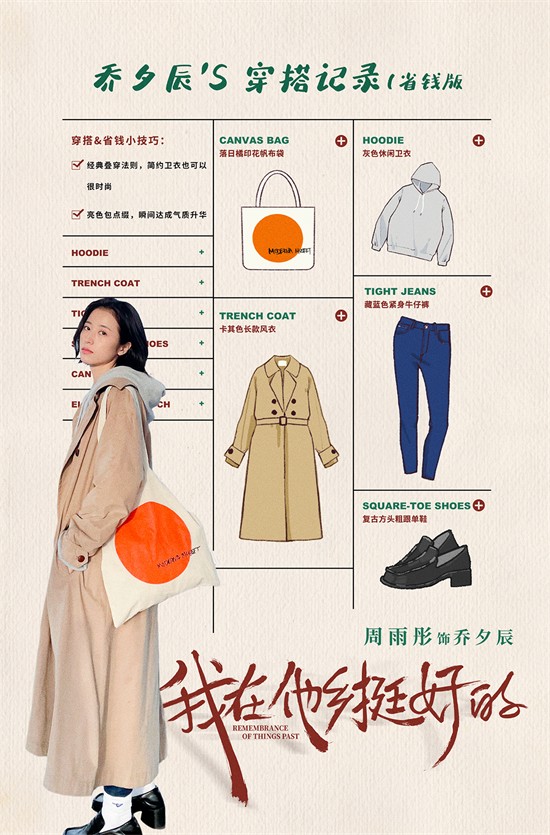 周雨彤在作品《我在他乡挺好的》里面，到底有多会穿？