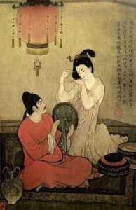 ​妆罢低声问夫婿：画眉深浅入时无？古诗今赏