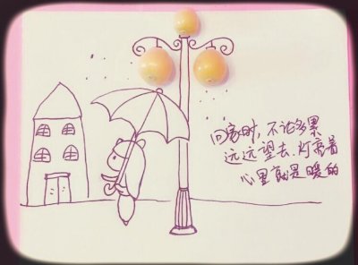 ​手账创意小插画-姑鸟果不但香甜可口，还可以点缀画作哦！