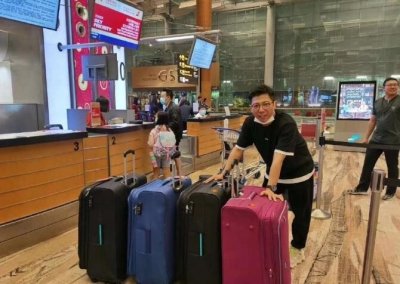 ​胡海泉采购大批口罩 在机场等待中国人带回