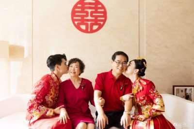 ​张檬金恩圣夫妇曝光婚礼现场图片 幸福感爆棚