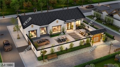 ​没有庭院怎么能叫享受田园生活呢？7套带庭院的户型，简约实用