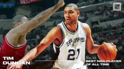 美媒最新版NBA历史十大巨星,科比第五,邓肯仅第十