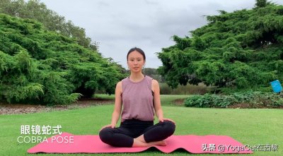 ​「瑜伽动作教学」 每天三分钟练习瑜伽蛇式，让脊柱灵动起来