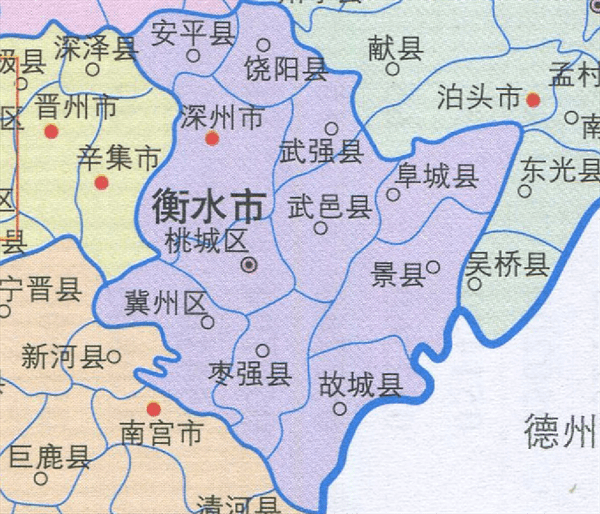 衡水市有多少人口(衡水各县人口排名)