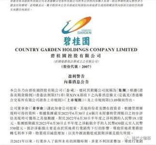 ​为10年前错误买单 碧桂园能否等到天亮时刻