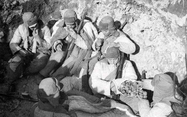 长津湖最后被冻成冰雕片段（三个冰雕连仅两人生还）(3)