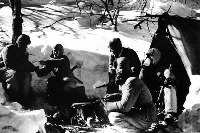 长津湖最后被冻成冰雕片段（三个冰雕连仅两人生还）(13)