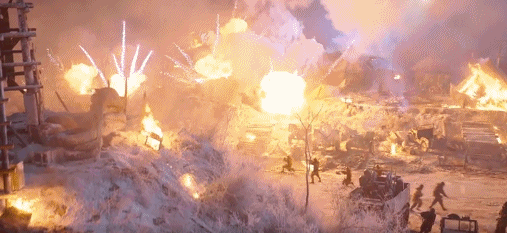 长津湖最后被冻成冰雕片段（三个冰雕连仅两人生还）(20)