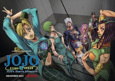 ​《JOJO的奇妙冒险》第六部动画，采取月更播放？将于12月播出