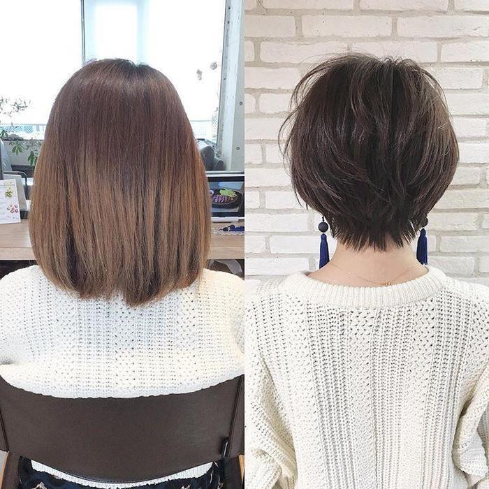 40款流行短发发型，今年剪短就这么剪