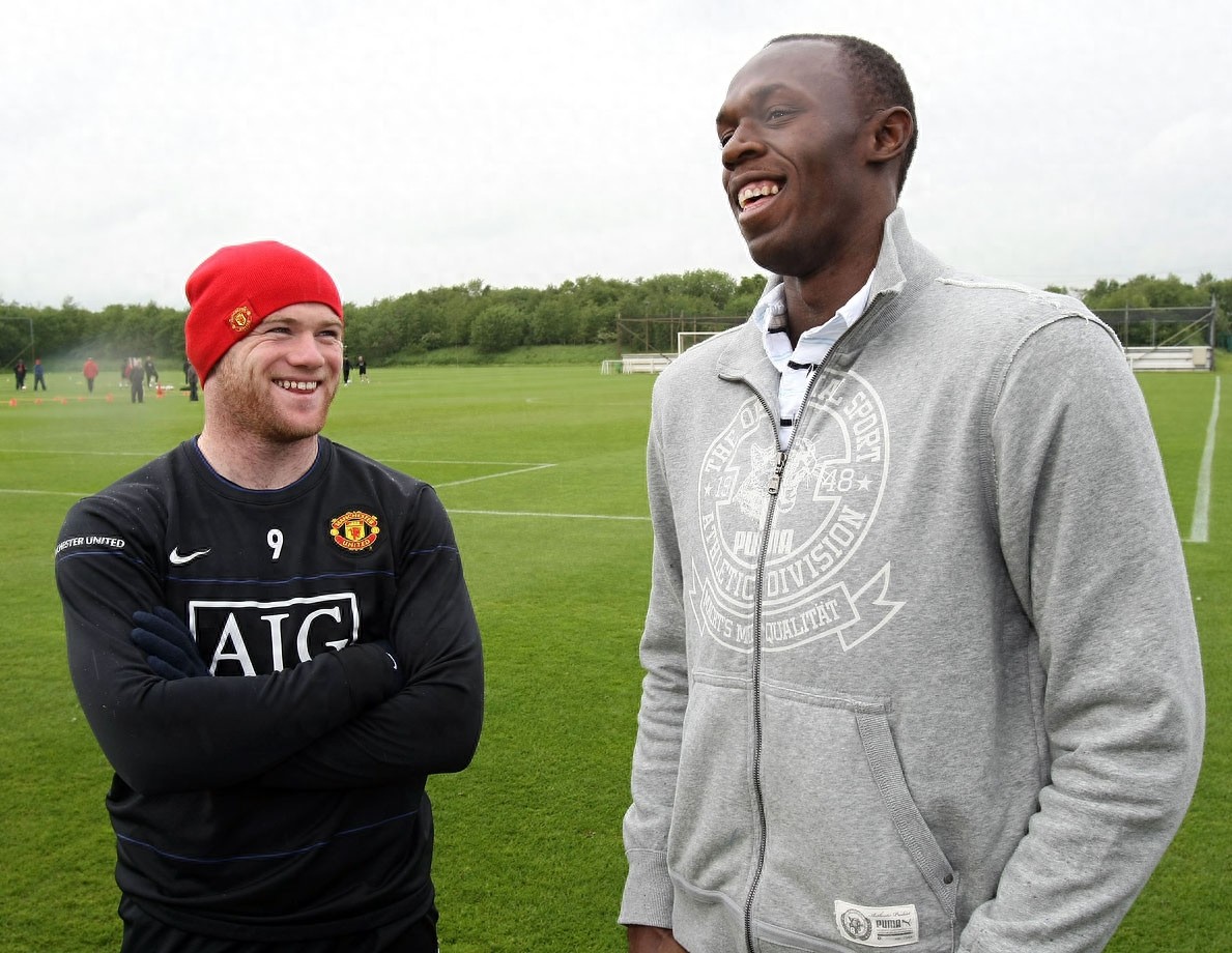 46张珍贵照片带你了解不一样的博尔特