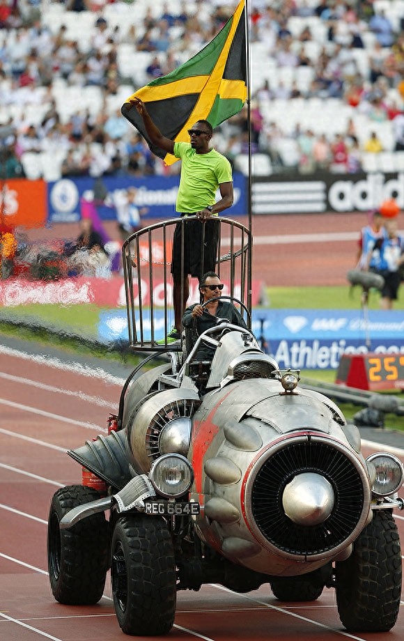 46张珍贵照片带你了解不一样的博尔特