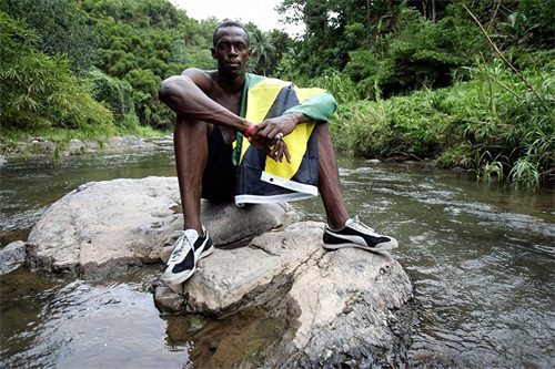 46张珍贵照片带你了解不一样的博尔特