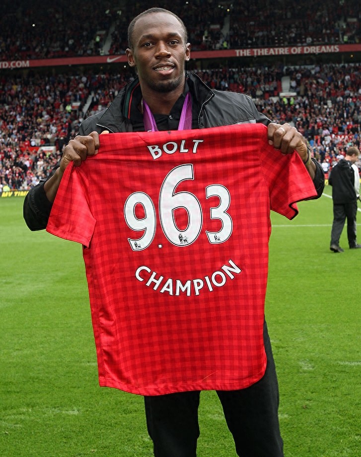 46张珍贵照片带你了解不一样的博尔特