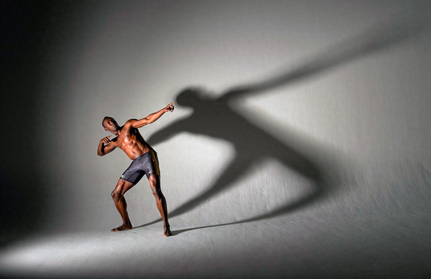 46张珍贵照片带你了解不一样的博尔特