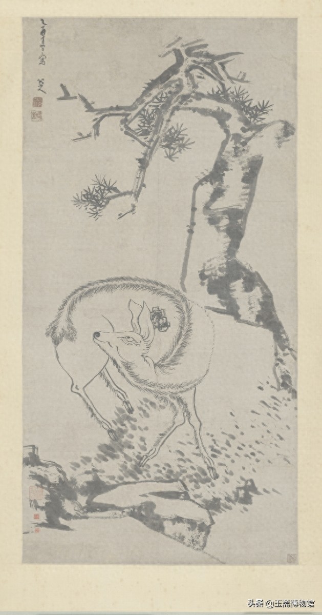 一流画家中的顶级天才式画家,史上最全的八大山人作品集