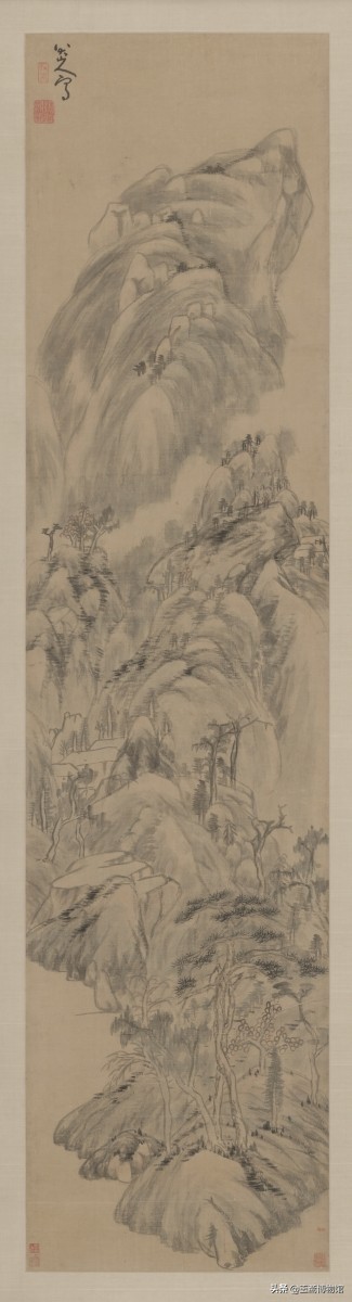 一流画家中的顶级天才式画家,史上最全的八大山人作品集