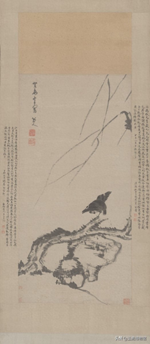 一流画家中的顶级天才式画家,史上最全的八大山人作品集