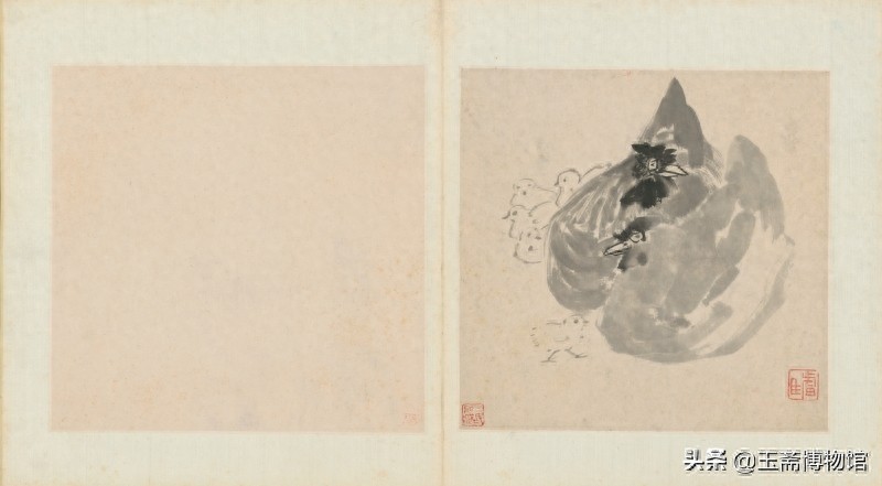 一流画家中的顶级天才式画家,史上最全的八大山人作品集