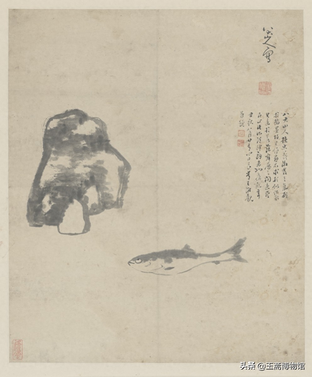 一流画家中的顶级天才式画家,史上最全的八大山人作品集