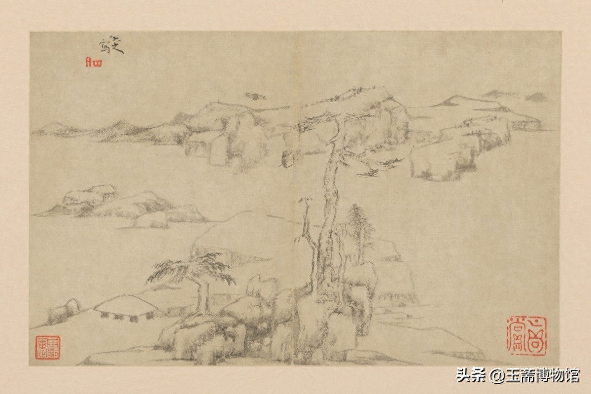 一流画家中的顶级天才式画家,史上最全的八大山人作品集