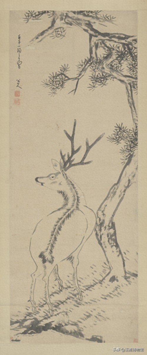 一流画家中的顶级天才式画家,史上最全的八大山人作品集