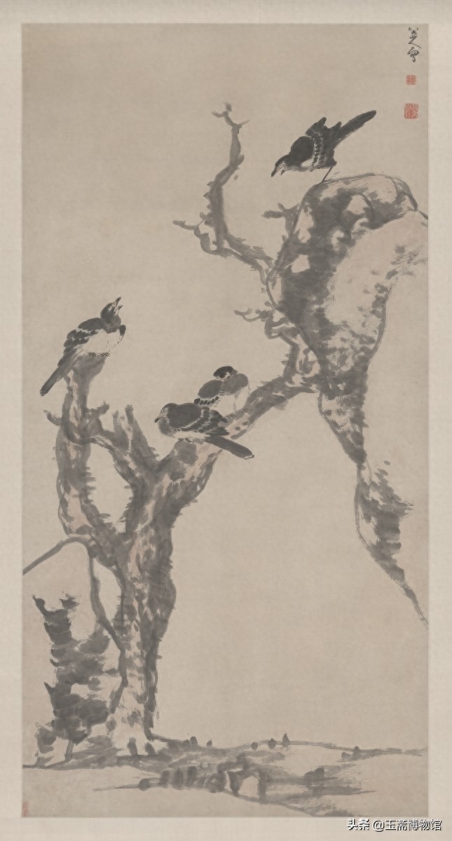 一流画家中的顶级天才式画家,史上最全的八大山人作品集