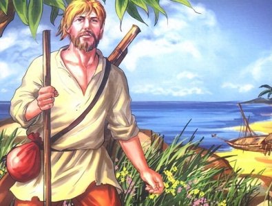 ​鲁滨逊原型人物：和船长吵架被扔荒岛4年，每天吃完羊肉就撸猫