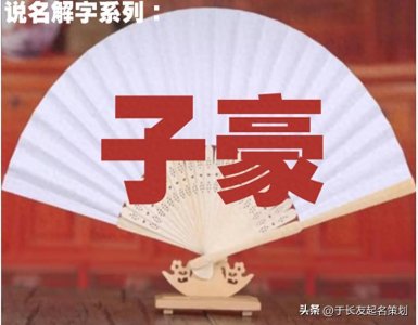 ​说名解字系列：子豪