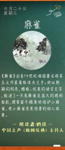 ​《麻雀》丨那些年，我们一起读过的课文