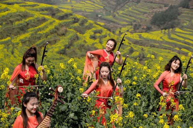 江西婺源的油菜花又开了（绝美盛开等你入画）(35)