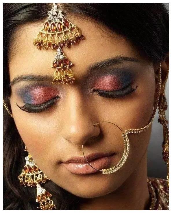 印度传统服饰丽莎美女,身材婀娜雍容华贵国色天香肤白貌美大长腿