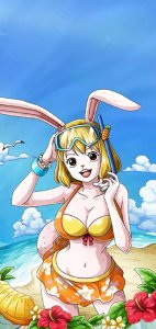 ​《海贼王》壁纸：加洛特 泳装 福利