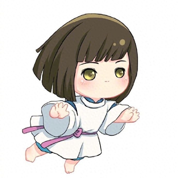 《千与千寻》人物系列漫画头像萌化了