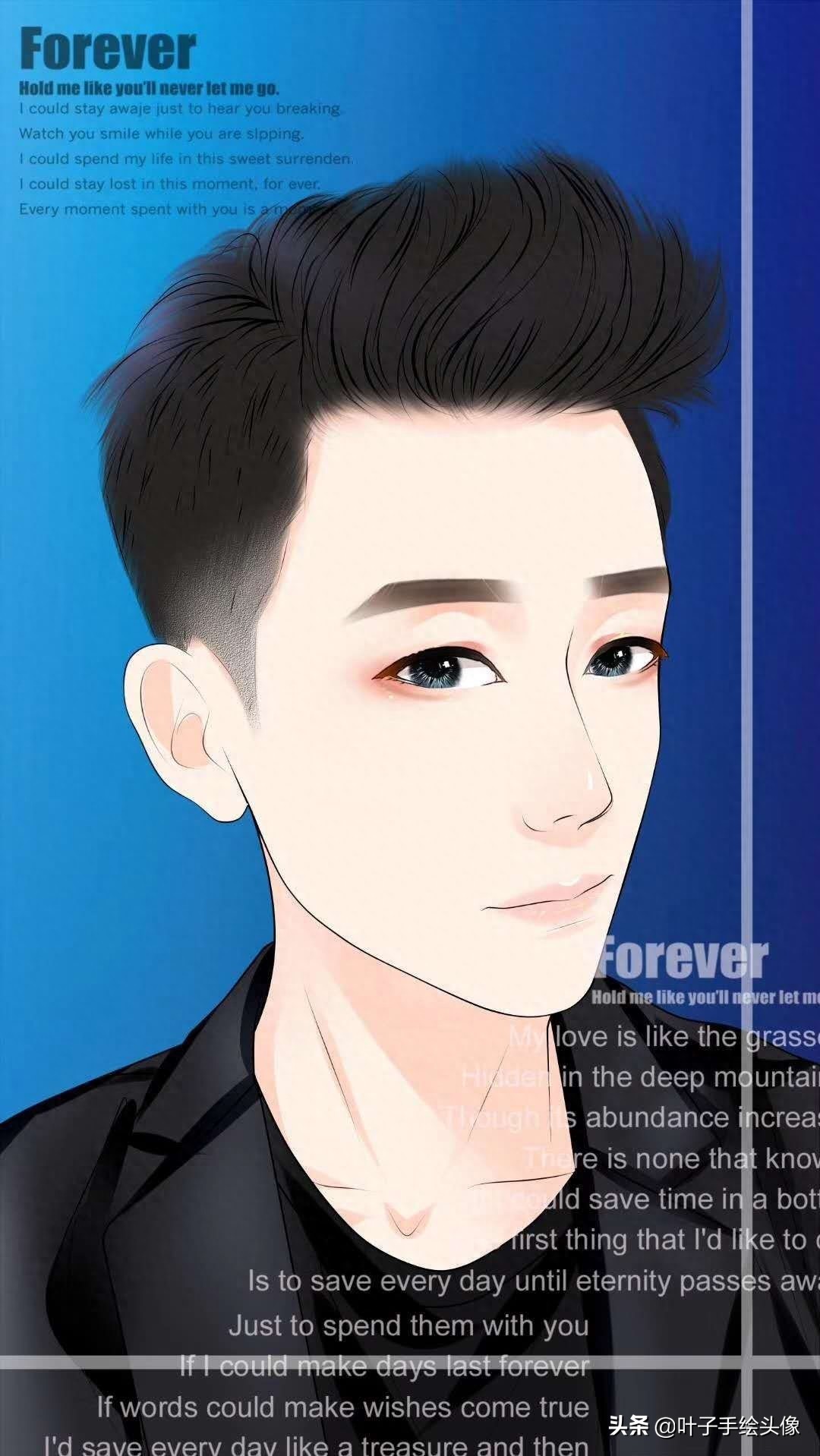 高冷霸道总裁头像!男人的世界里,没有认输两个字。