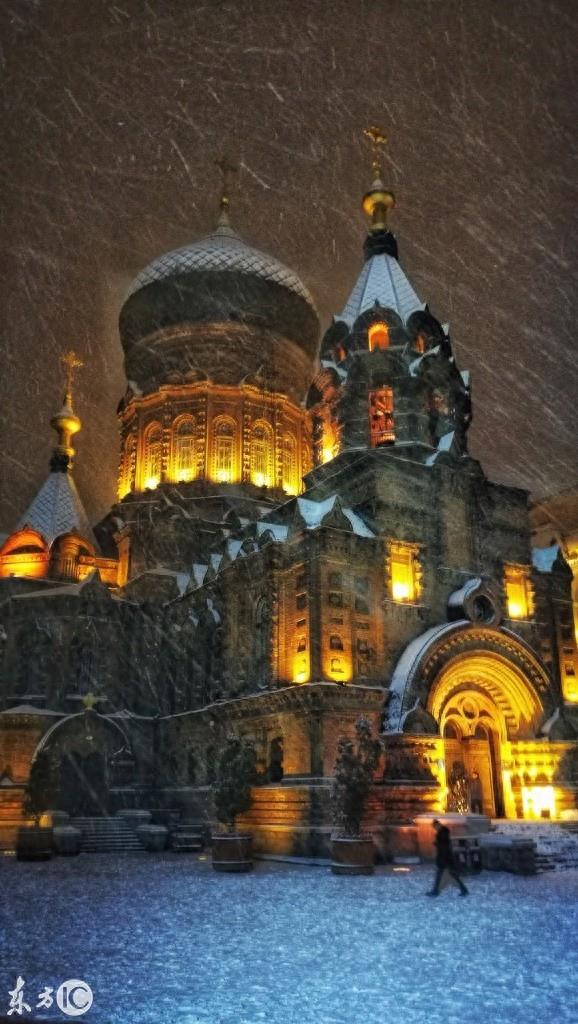 哈尔滨的标志性建筑物,圣·索菲亚大教堂!