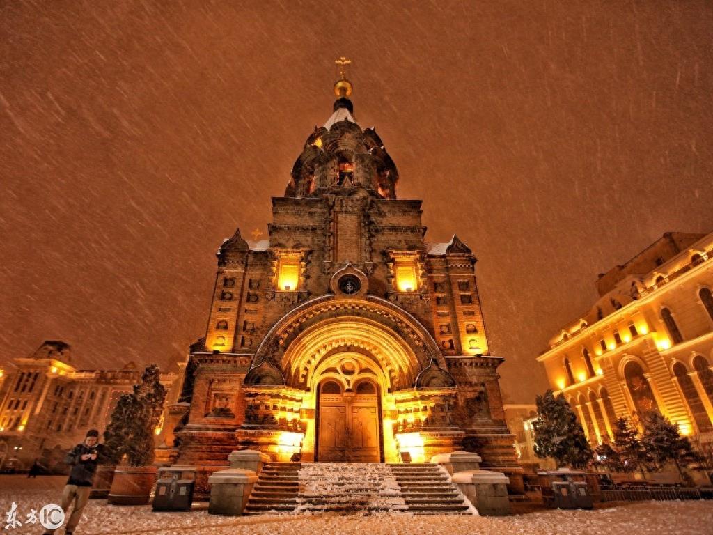 哈尔滨的标志性建筑物,圣·索菲亚大教堂!