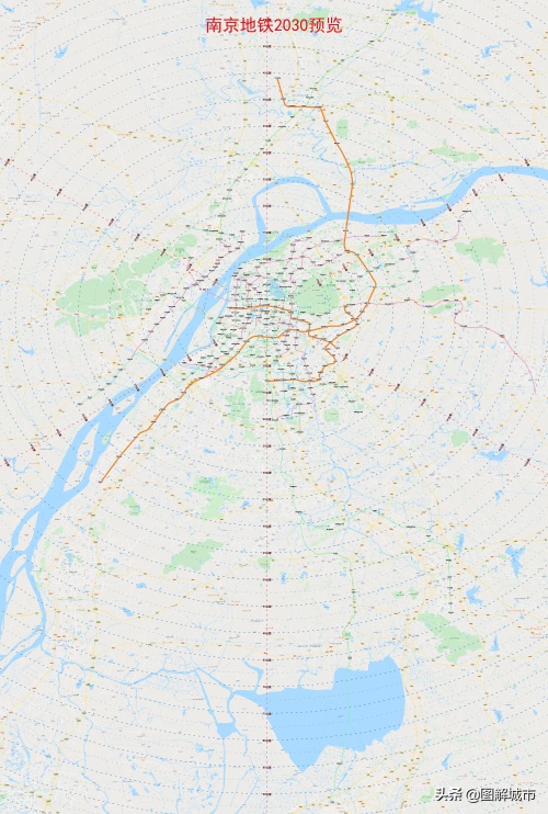 南京地铁总览高清图集（现今--2030年）