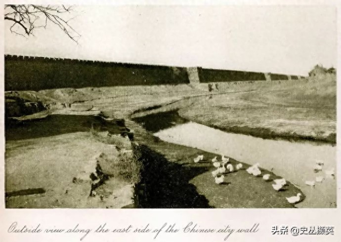 老北京广渠门的变迁图片：从1930年修缮完好，到1953年彻底消失