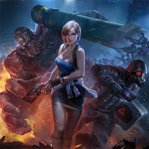 每日拿走不谢，手机壁纸欣赏，生化危机3重制版美图